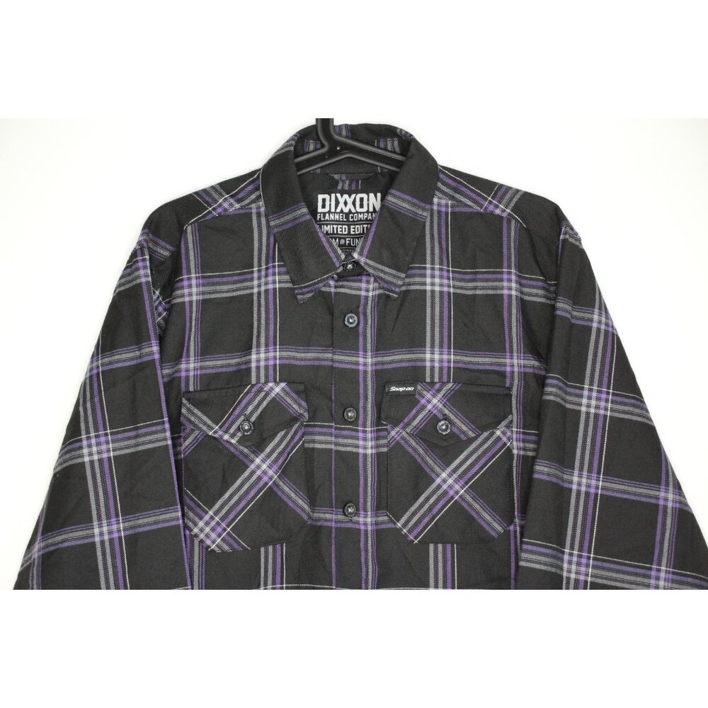 Dixxon Mens Medium Limited Form And Function Button Up Flannel Shirt M1079 - Picture 2 of 5